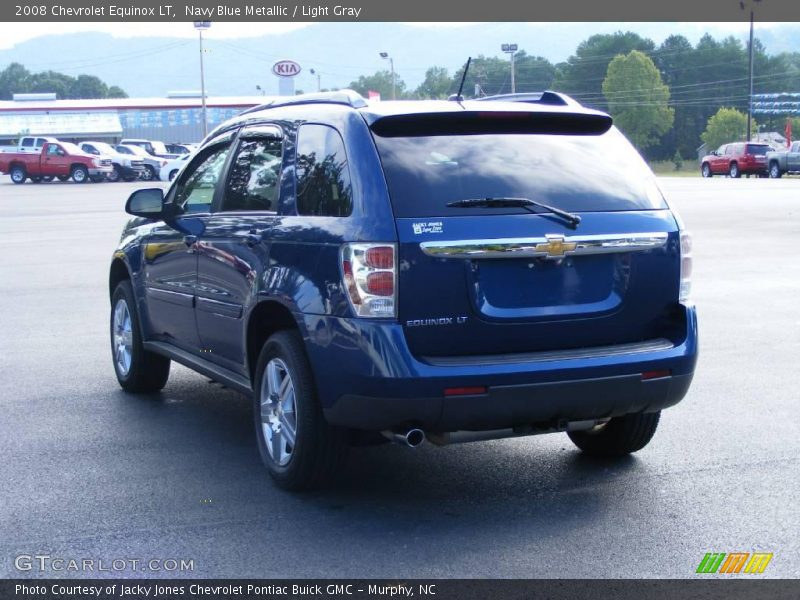 Navy Blue Metallic / Light Gray 2008 Chevrolet Equinox LT