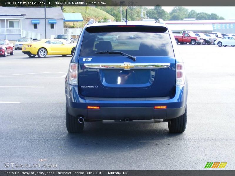 Navy Blue Metallic / Light Gray 2008 Chevrolet Equinox LT