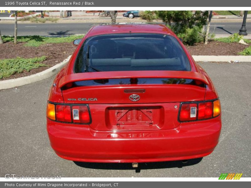 Renaissance Red / Black 1996 Toyota Celica ST