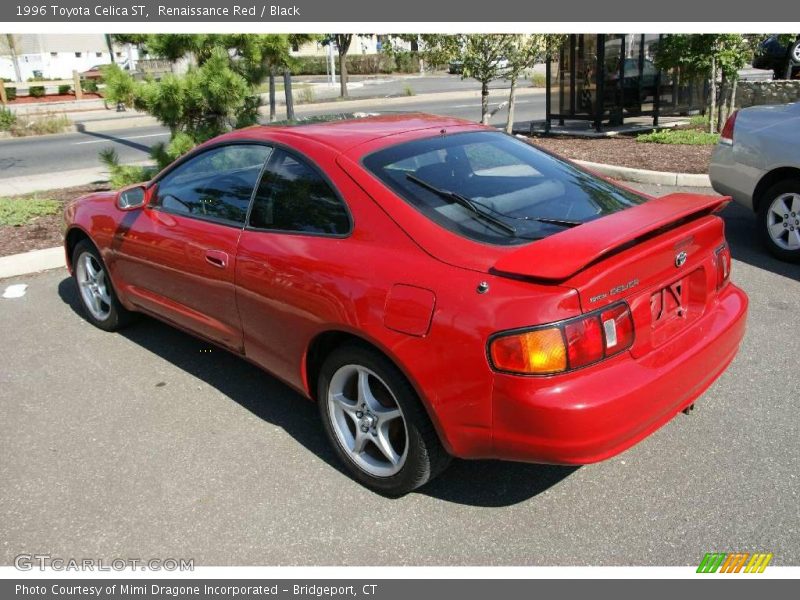 Renaissance Red / Black 1996 Toyota Celica ST
