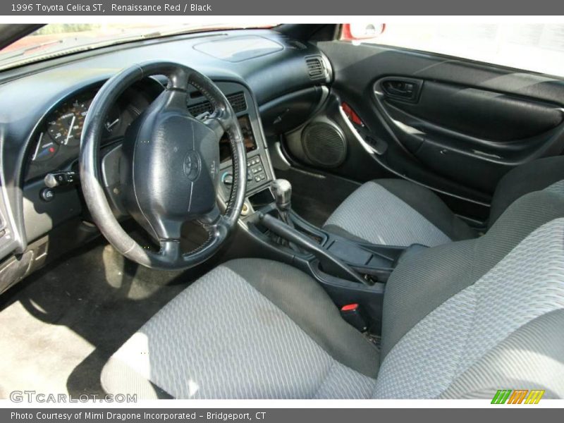 Renaissance Red / Black 1996 Toyota Celica ST
