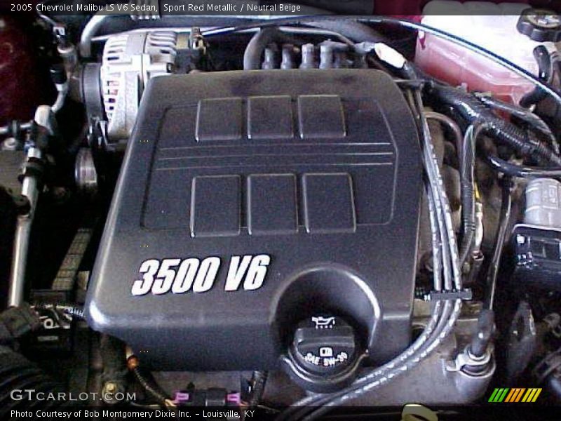Sport Red Metallic / Neutral Beige 2005 Chevrolet Malibu LS V6 Sedan