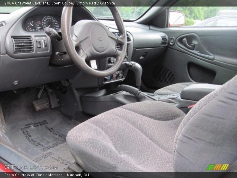 Victory Red / Graphite 2004 Chevrolet Cavalier LS Sport Coupe