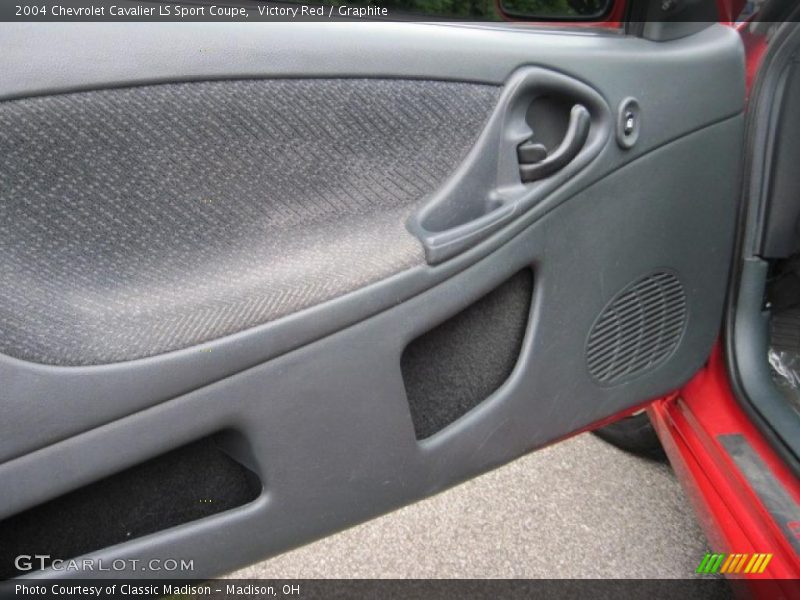 Victory Red / Graphite 2004 Chevrolet Cavalier LS Sport Coupe