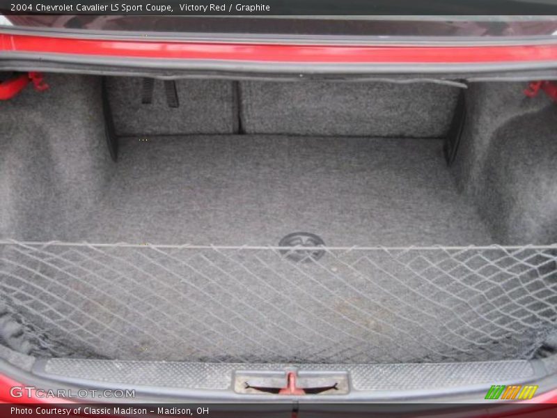 Victory Red / Graphite 2004 Chevrolet Cavalier LS Sport Coupe
