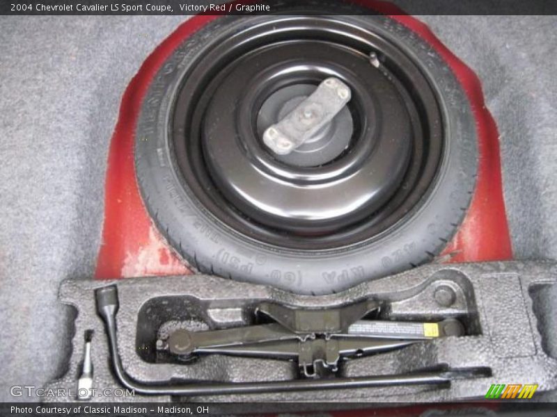 Victory Red / Graphite 2004 Chevrolet Cavalier LS Sport Coupe