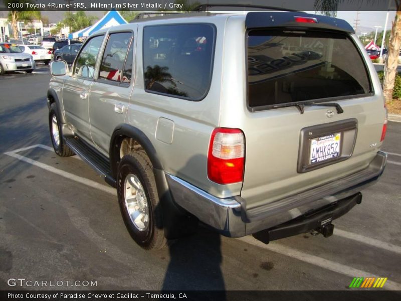 Millennium Silver Metallic / Gray 2000 Toyota 4Runner SR5