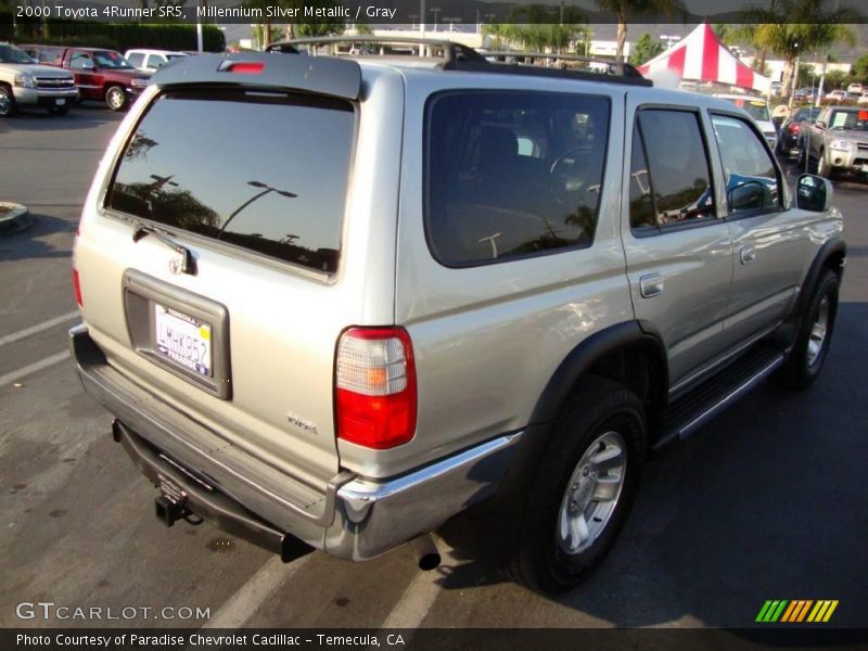 Millennium Silver Metallic / Gray 2000 Toyota 4Runner SR5