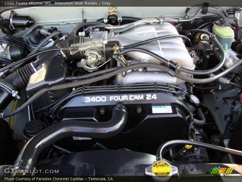 Millennium Silver Metallic / Gray 2000 Toyota 4Runner SR5