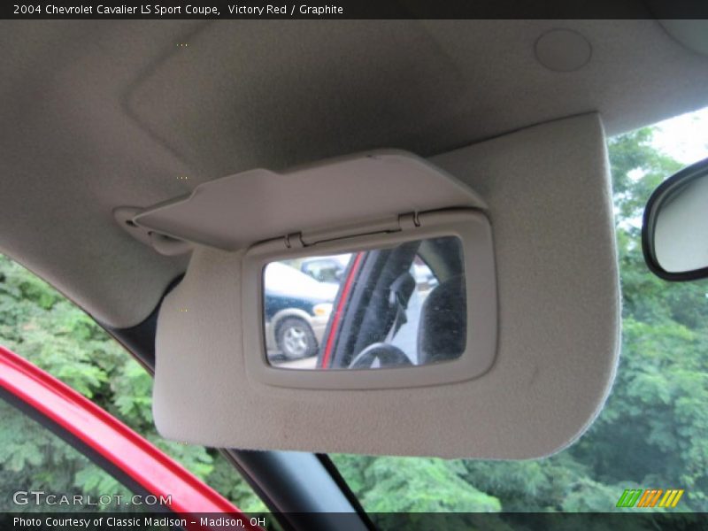 Victory Red / Graphite 2004 Chevrolet Cavalier LS Sport Coupe