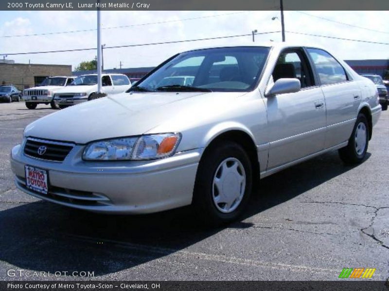 Lunar Mist Metallic / Gray 2000 Toyota Camry LE