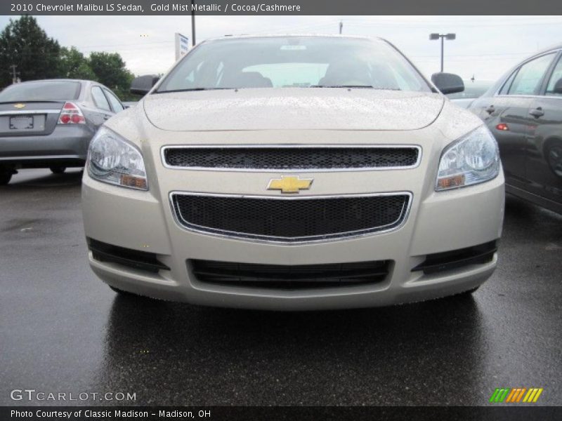 Gold Mist Metallic / Cocoa/Cashmere 2010 Chevrolet Malibu LS Sedan