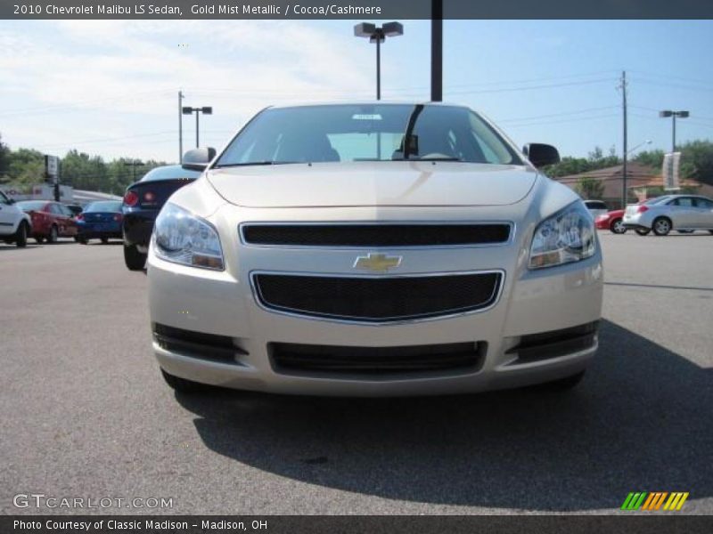 Gold Mist Metallic / Cocoa/Cashmere 2010 Chevrolet Malibu LS Sedan