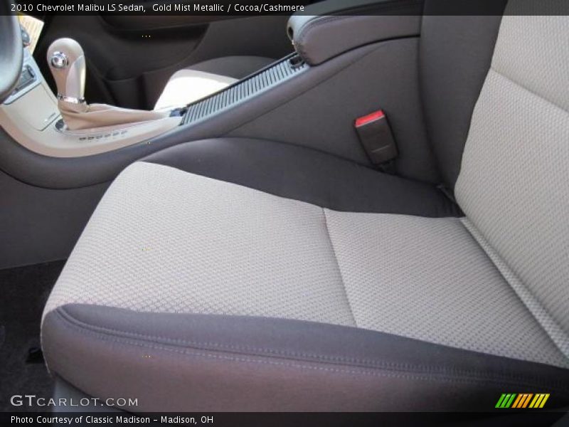 Gold Mist Metallic / Cocoa/Cashmere 2010 Chevrolet Malibu LS Sedan
