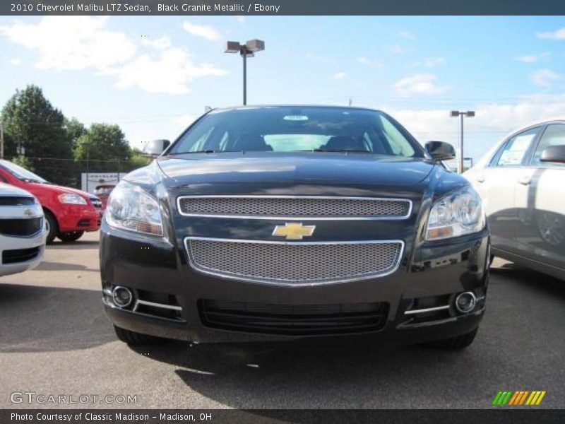 Black Granite Metallic / Ebony 2010 Chevrolet Malibu LTZ Sedan