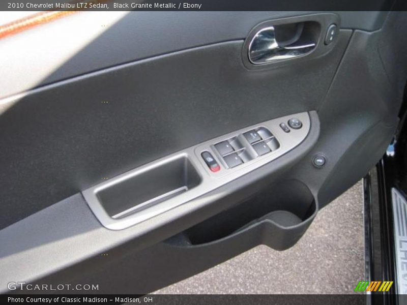 Black Granite Metallic / Ebony 2010 Chevrolet Malibu LTZ Sedan