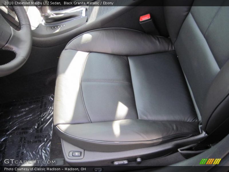 Black Granite Metallic / Ebony 2010 Chevrolet Malibu LTZ Sedan
