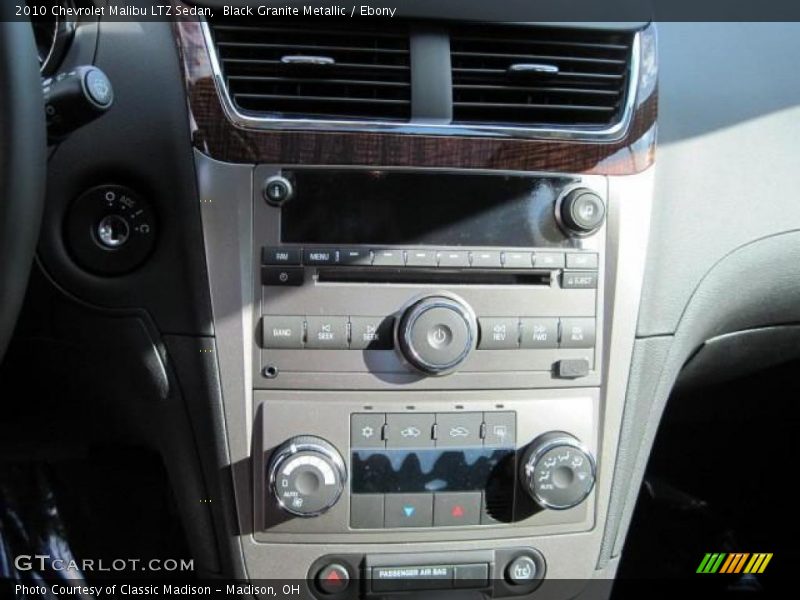 Black Granite Metallic / Ebony 2010 Chevrolet Malibu LTZ Sedan
