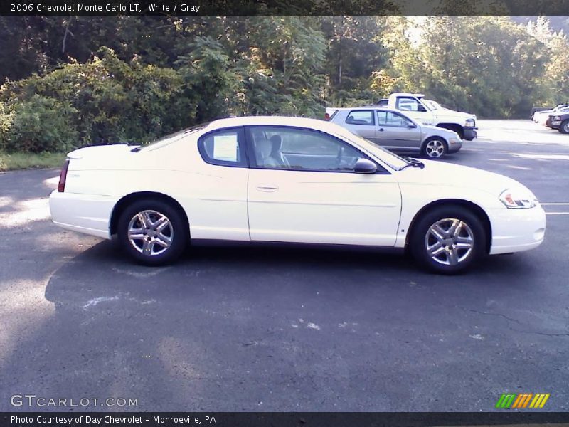 White / Gray 2006 Chevrolet Monte Carlo LT