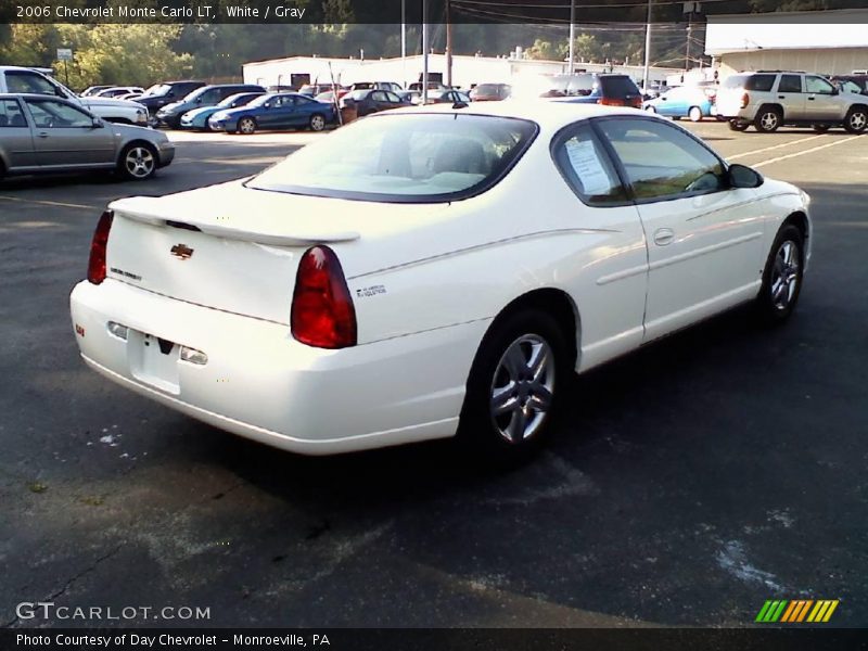 White / Gray 2006 Chevrolet Monte Carlo LT
