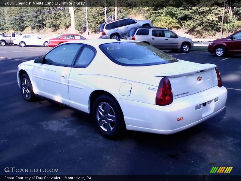 White / Gray 2006 Chevrolet Monte Carlo LT