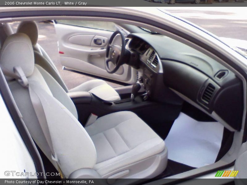 White / Gray 2006 Chevrolet Monte Carlo LT