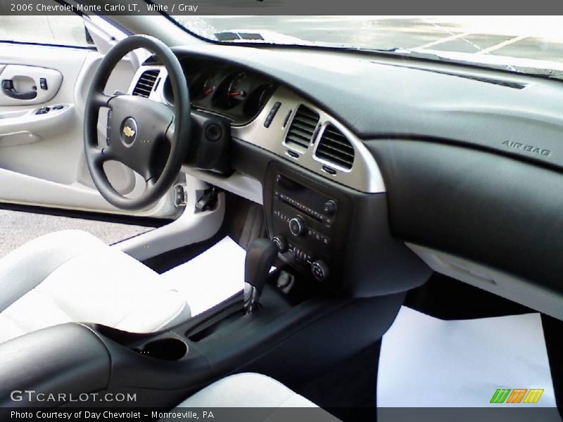 White / Gray 2006 Chevrolet Monte Carlo LT