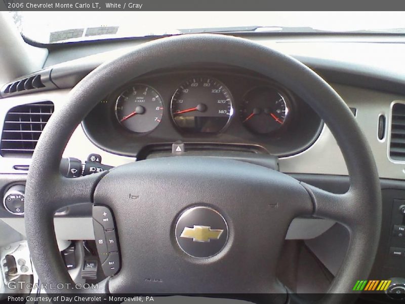 White / Gray 2006 Chevrolet Monte Carlo LT