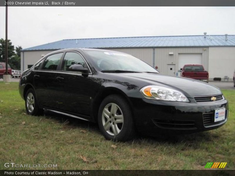 Black / Ebony 2009 Chevrolet Impala LS