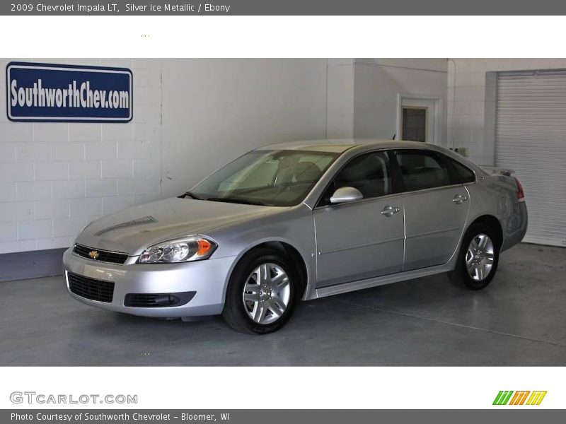 Silver Ice Metallic / Ebony 2009 Chevrolet Impala LT