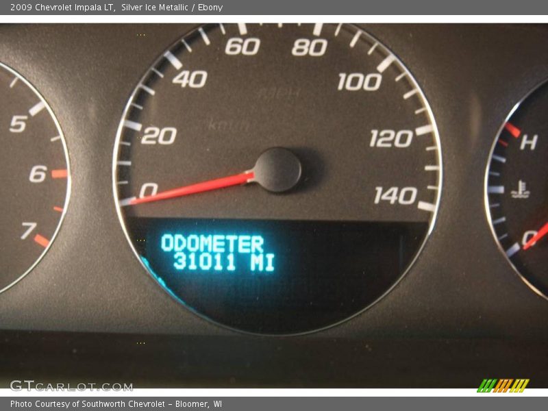 Silver Ice Metallic / Ebony 2009 Chevrolet Impala LT