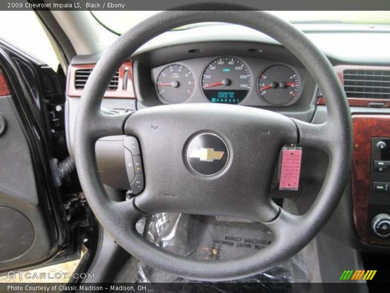 Black / Ebony 2009 Chevrolet Impala LS