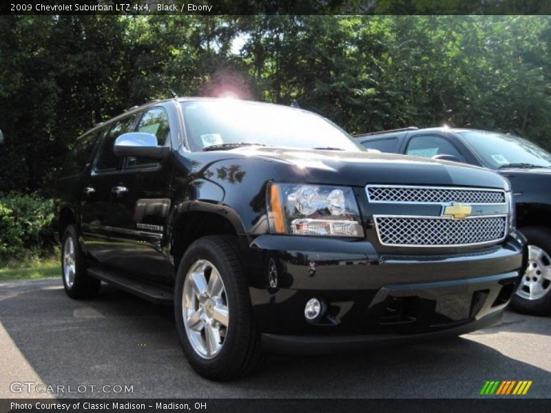 Black / Ebony 2009 Chevrolet Suburban LTZ 4x4