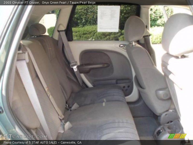 Onyx Green Pearl / Taupe/Pearl Beige 2003 Chrysler PT Cruiser