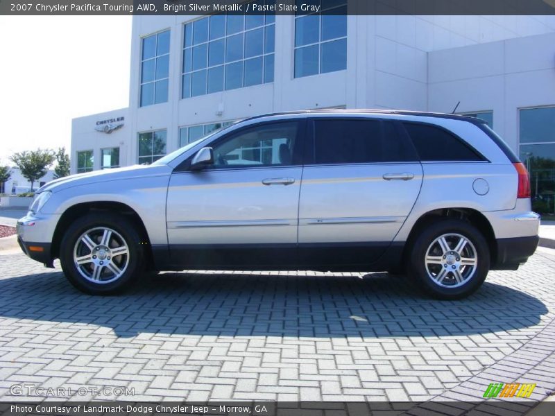 Bright Silver Metallic / Pastel Slate Gray 2007 Chrysler Pacifica Touring AWD
