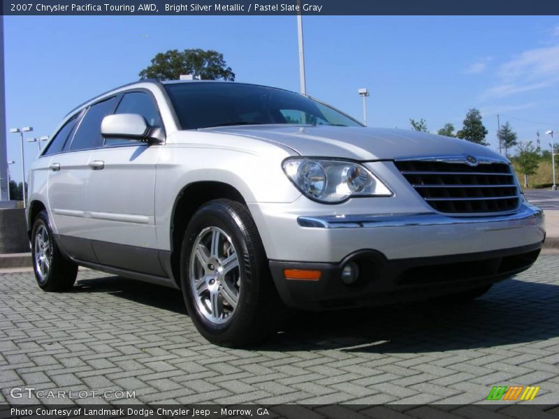 Bright Silver Metallic / Pastel Slate Gray 2007 Chrysler Pacifica Touring AWD