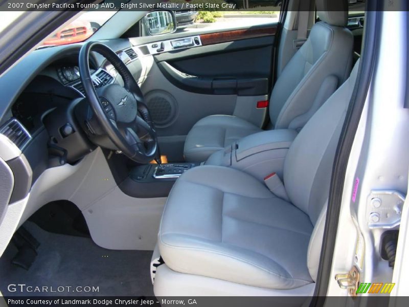 Bright Silver Metallic / Pastel Slate Gray 2007 Chrysler Pacifica Touring AWD