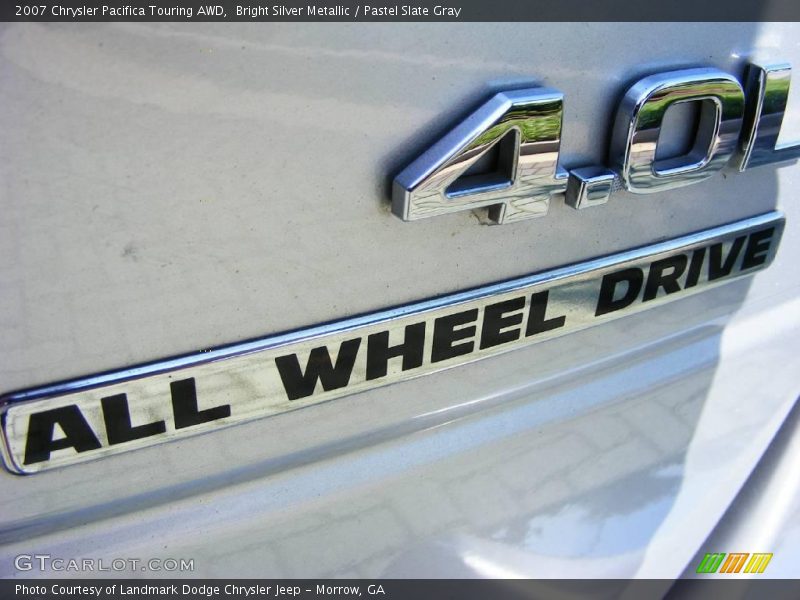 Bright Silver Metallic / Pastel Slate Gray 2007 Chrysler Pacifica Touring AWD