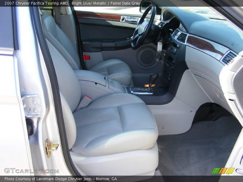 Bright Silver Metallic / Pastel Slate Gray 2007 Chrysler Pacifica Touring AWD