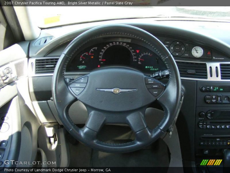 Bright Silver Metallic / Pastel Slate Gray 2007 Chrysler Pacifica Touring AWD