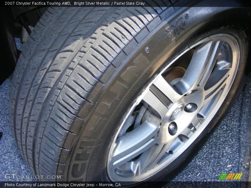 Bright Silver Metallic / Pastel Slate Gray 2007 Chrysler Pacifica Touring AWD