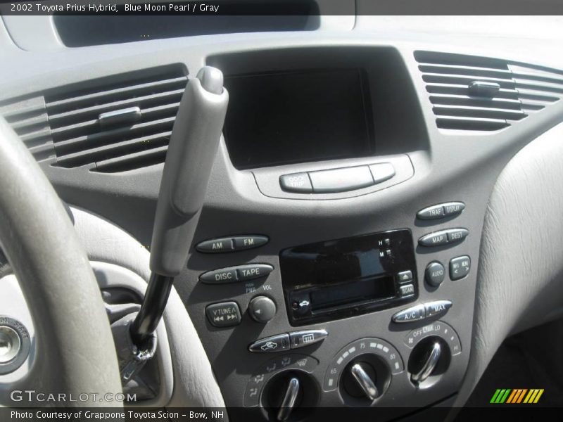 Blue Moon Pearl / Gray 2002 Toyota Prius Hybrid