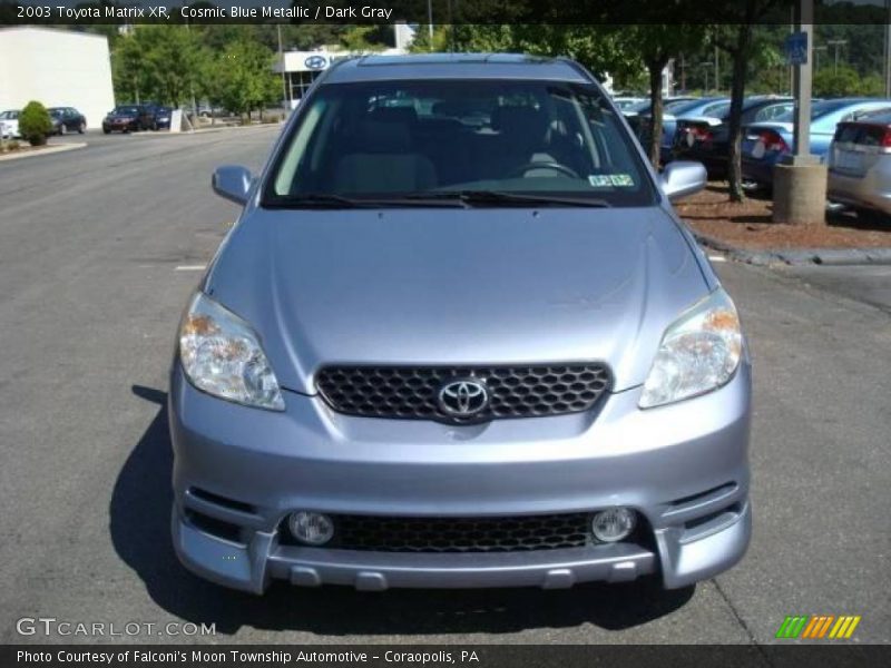 Cosmic Blue Metallic / Dark Gray 2003 Toyota Matrix XR