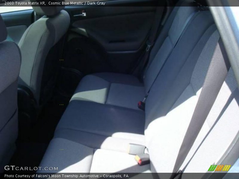 Cosmic Blue Metallic / Dark Gray 2003 Toyota Matrix XR