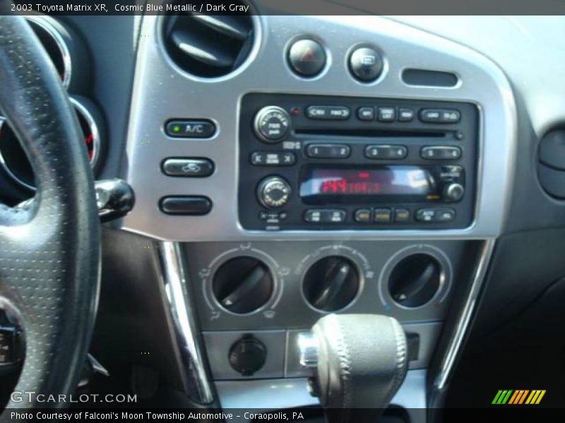 Cosmic Blue Metallic / Dark Gray 2003 Toyota Matrix XR