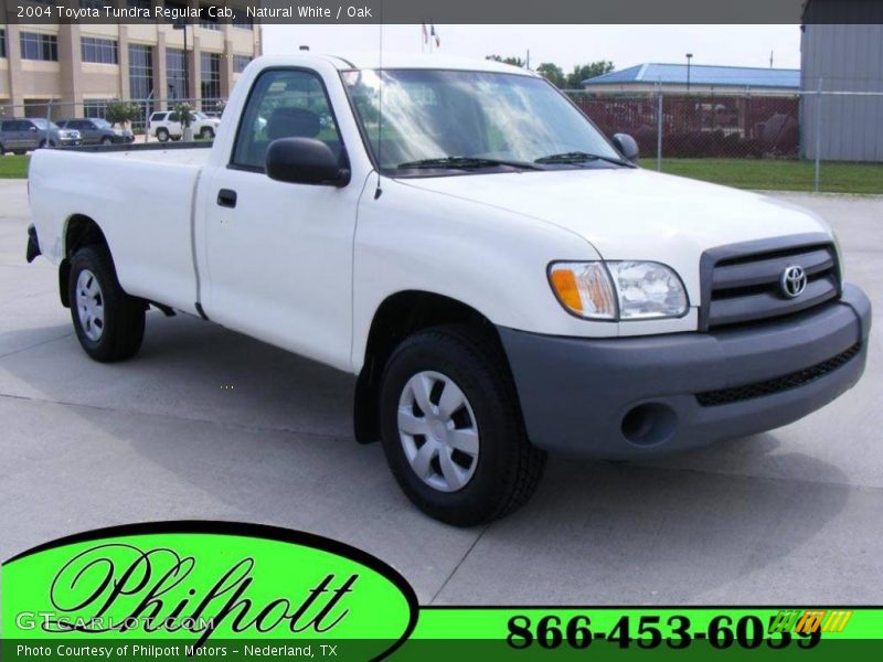 Natural White / Oak 2004 Toyota Tundra Regular Cab