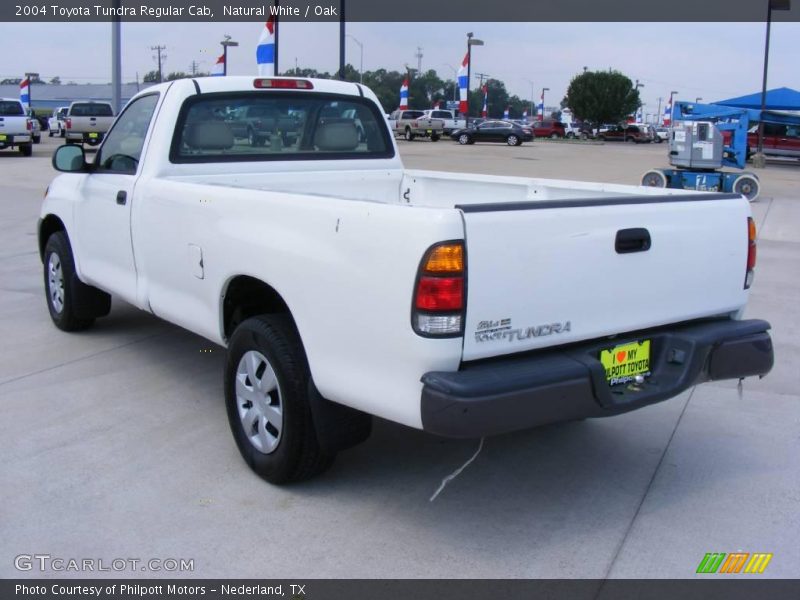 Natural White / Oak 2004 Toyota Tundra Regular Cab