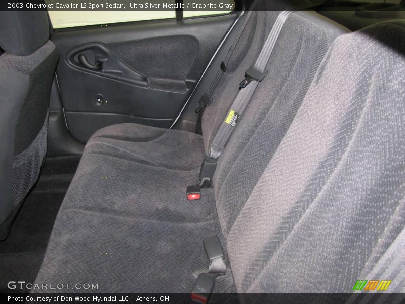 Ultra Silver Metallic / Graphite Gray 2003 Chevrolet Cavalier LS Sport Sedan