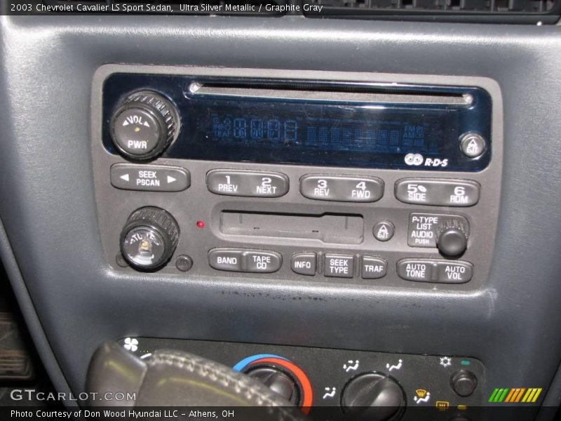 Ultra Silver Metallic / Graphite Gray 2003 Chevrolet Cavalier LS Sport Sedan