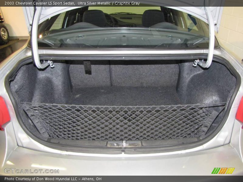 Ultra Silver Metallic / Graphite Gray 2003 Chevrolet Cavalier LS Sport Sedan